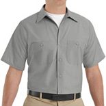 Men's Red Kap Classic-Fit Industrial Button-Down Work Shirt