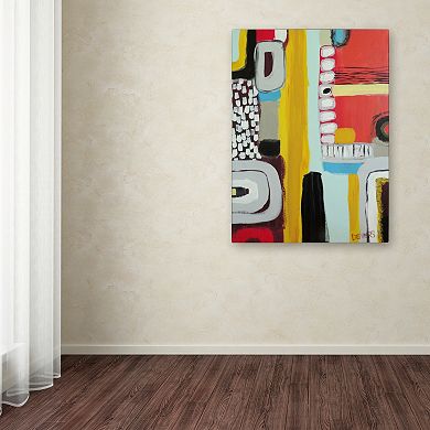 Trademark Fine Art Chemins Canvas Wall Art