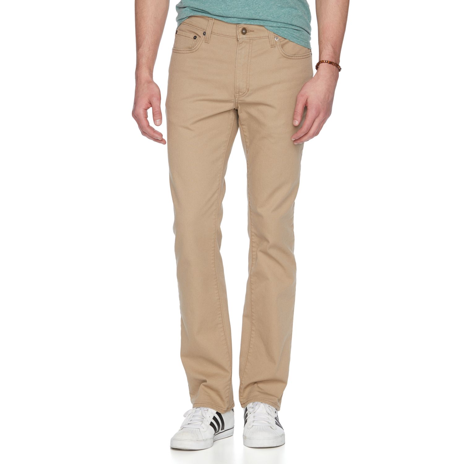 urban pipeline maxflex slim straight khaki