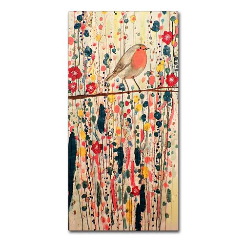 Trademark Fine Art Je Ne Suis Pas Quun Oiseau Canvas Wall Art