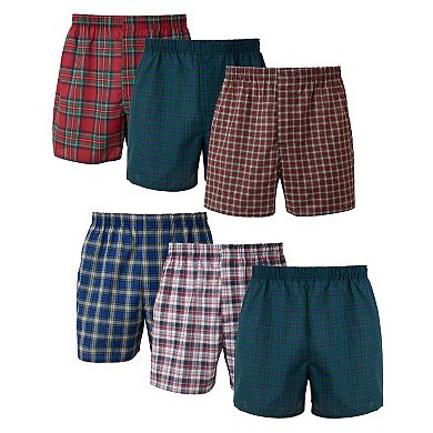 Men's Hanes® 5+1 Bonus Pack Ultimate Comfort Flex Boxer Underwear