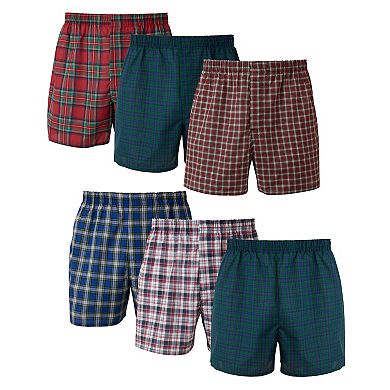 Men's Hanes® Classics 5-pack + 1 Bonus Tagless Boxers