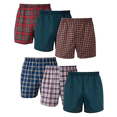 Men s Hanes Ultimate 5 pack 1 Bonus Tagless Boxers