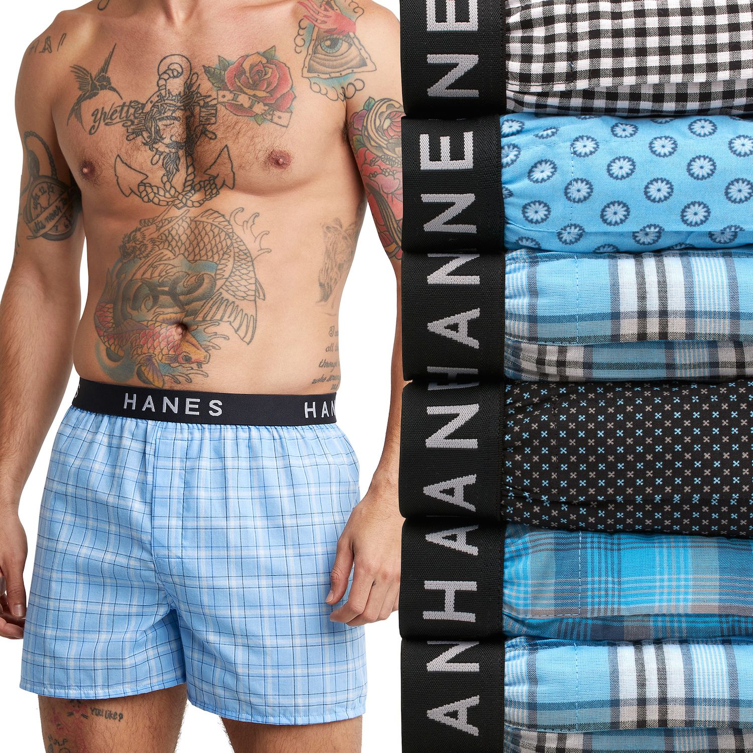 hanes boxers