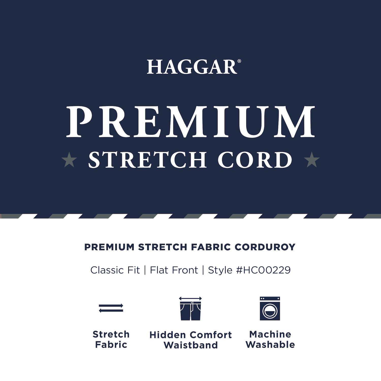 haggar corduroy pants kohls