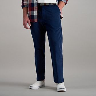 Men's Haggar® Classic-Fit Stretch Expandable Waistband Corduroy Pants