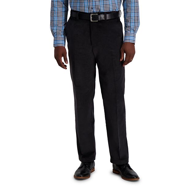 Men's Haggar® Classic-Fit Stretch Expandable Waistband Corduroy Pants