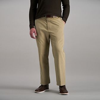 Men's Haggar® Classic-Fit Stretch Expandable Waistband Corduroy Pants