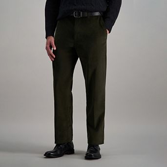 Men's Haggar® Classic-Fit Stretch Expandable Waistband Corduroy Pants