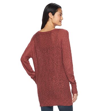 Juniors' Mudd® Button-Down Boyfriend Cardigan