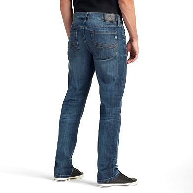 Men's Rock & Republic Blue Streak Stretch Straight-Leg Jeans