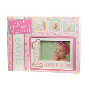 C.R. Gibson First Birthday Photo Kit