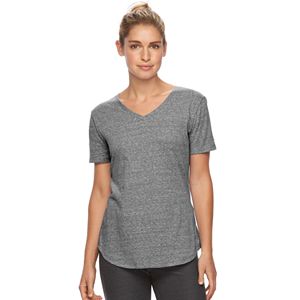 Women's Tek Gear® Easy Nep V-Neck Yoga Tee