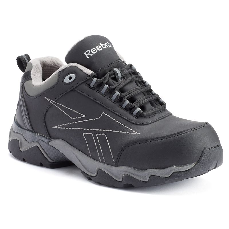 UPC 690774321489 product image for Reebok Work Beamer Men's Composite-Toe Shoes, Size: 13 Wide, Black | upcitemdb.com