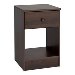 Prepac Astrid Tall 1-Drawer Nightstand