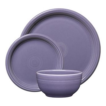 Fiesta Bistro Coupe 3 pc Dinnerware Set, Service for 1
