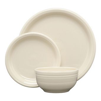 Fiesta Bistro Coupe 3 pc Dinnerware Set, Service for 1
