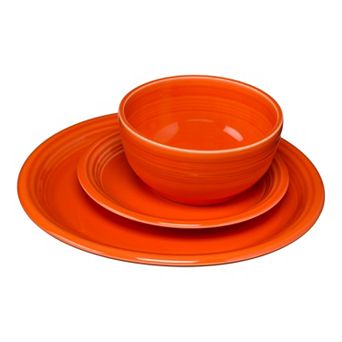 Fiesta Bistro Coupe 3 pc Dinnerware Set, Service for 1