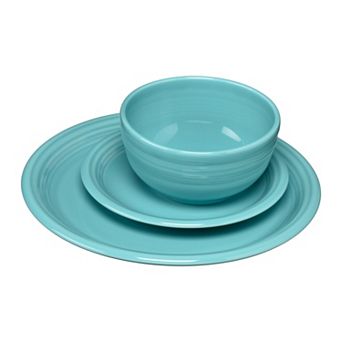 Fiesta Bistro Coupe 3 pc Dinnerware Set, Service for 1