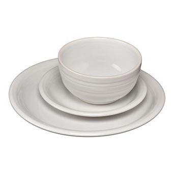 Fiesta Bistro Coupe 3 pc Dinnerware Set, Service for 1