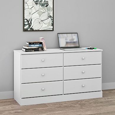 Prepac Astrid 6-Drawer Dresser