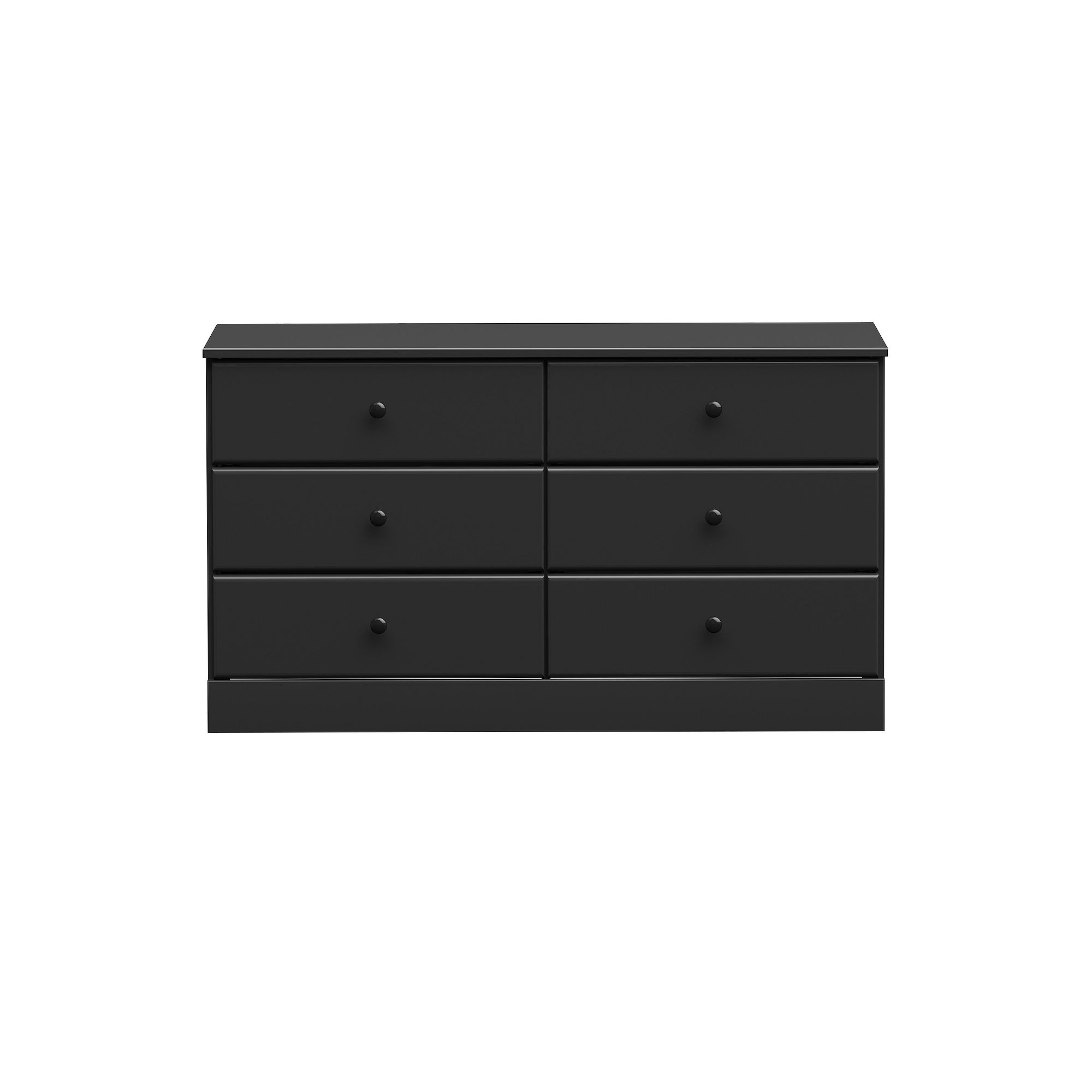 Prepac Astrid 6-Drawer Dresser, Black
