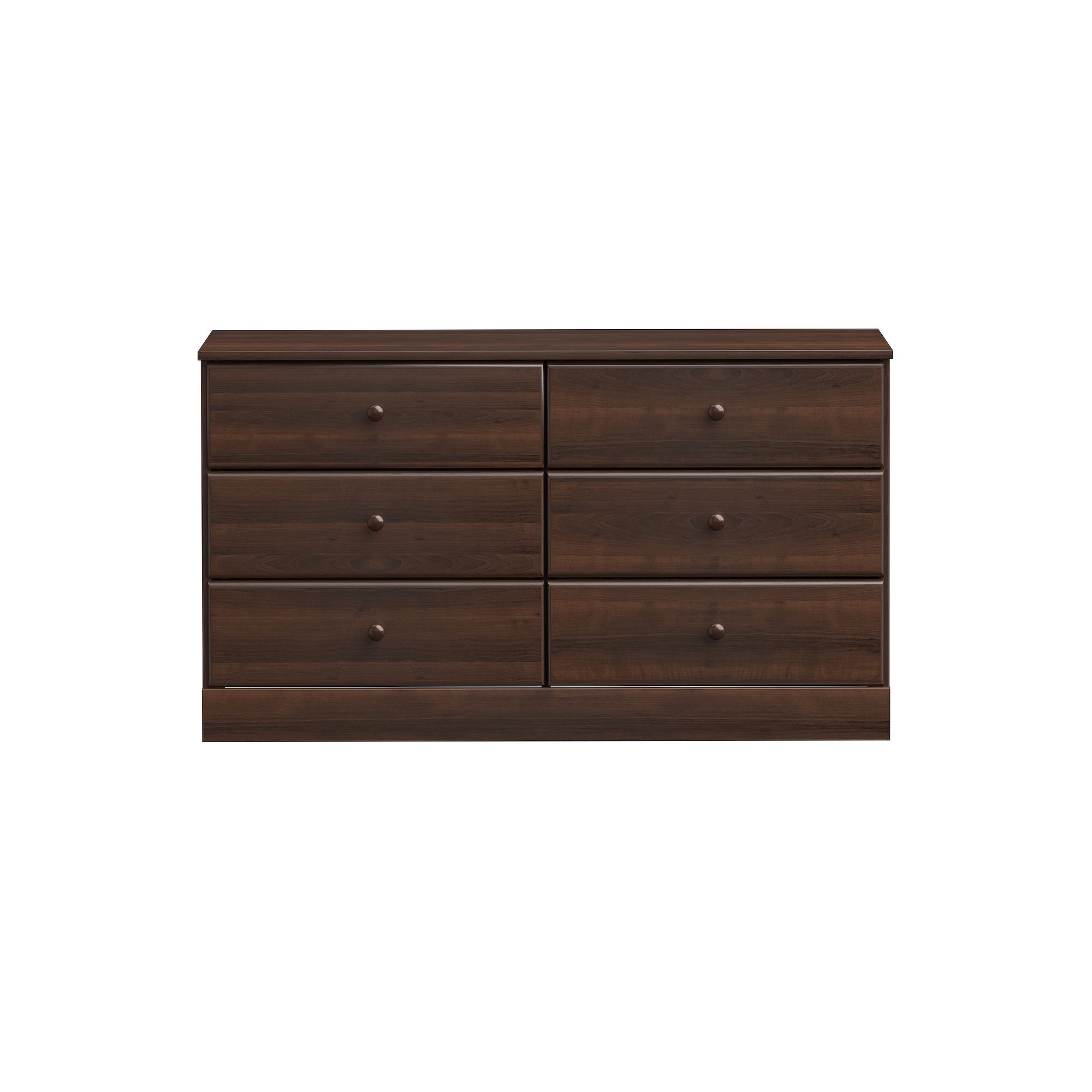 Prepac Astrid 6-Drawer Dresser, Brown