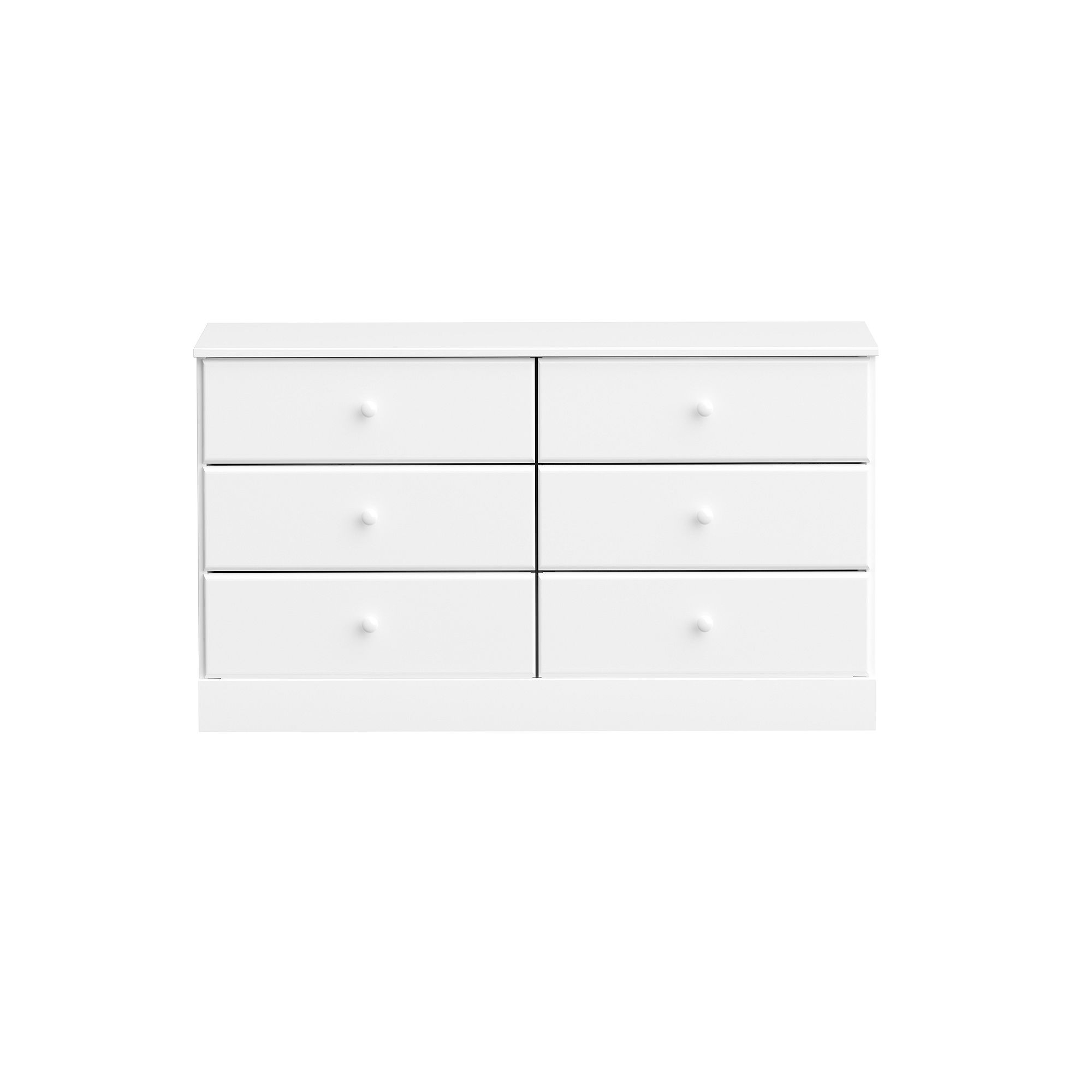 Prepac Astrid 6-Drawer Dresser, White