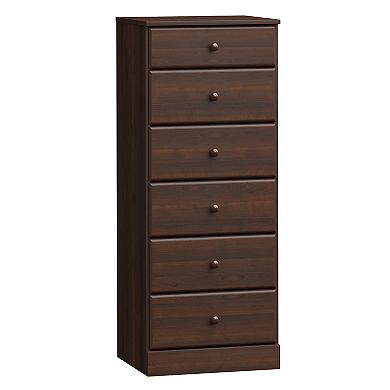 Prepac Astrid 6-Drawer Tall Dresser