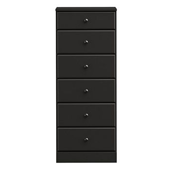Prepac Astrid 6-Drawer Tall Dresser