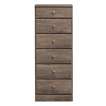 Prepac Astrid 6-Drawer Tall Dresser