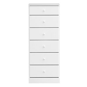 Prepac Astrid 6-Drawer Tall Dresser