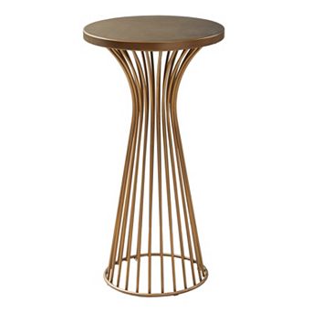 INK+IVY Mercer 30 in Pedestal End Table