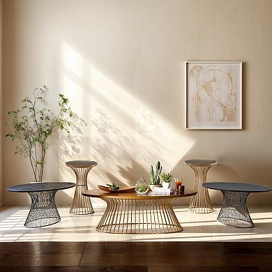 INK+IVY Mercer 30-in. Pedestal End Table
