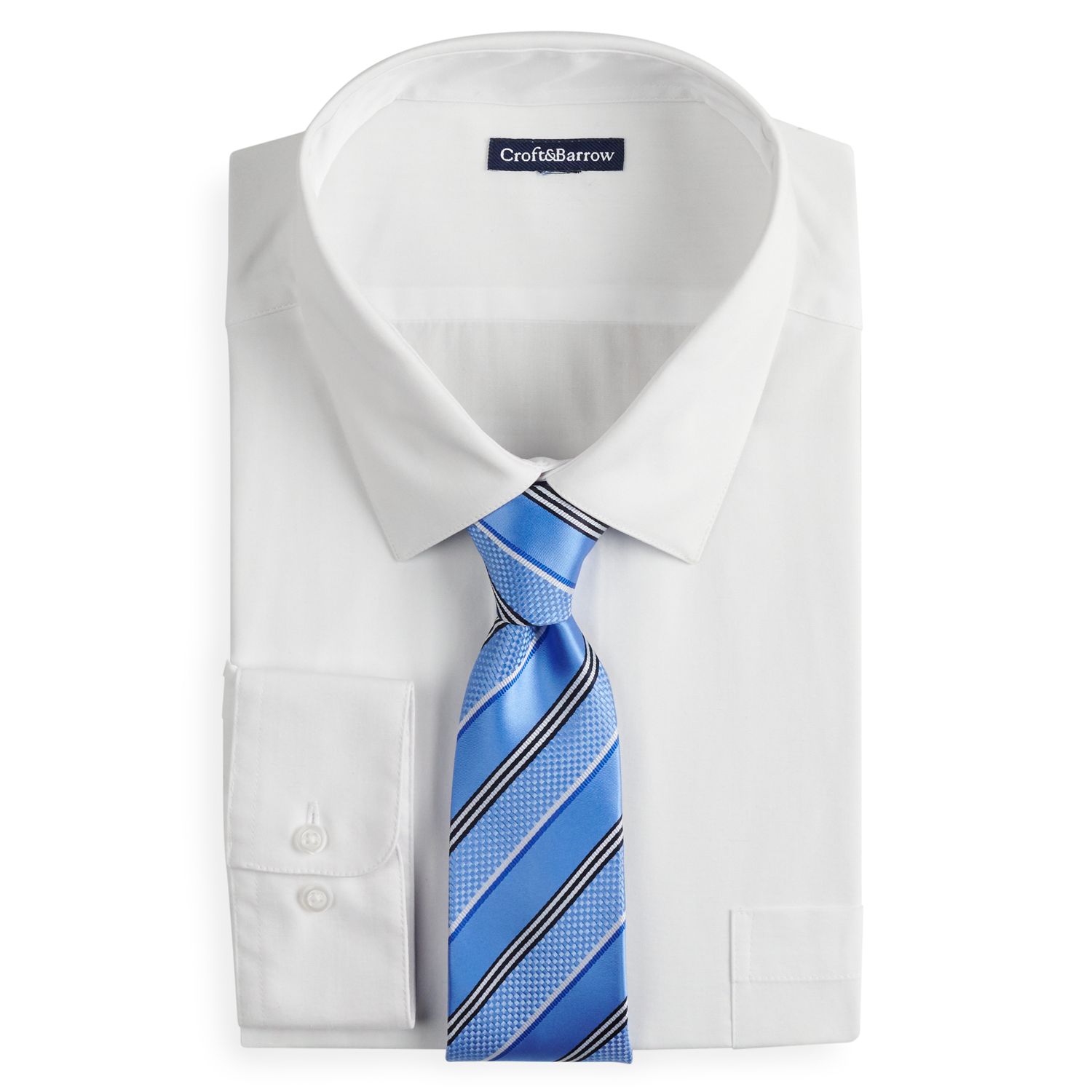 kohls white dress shirt mens