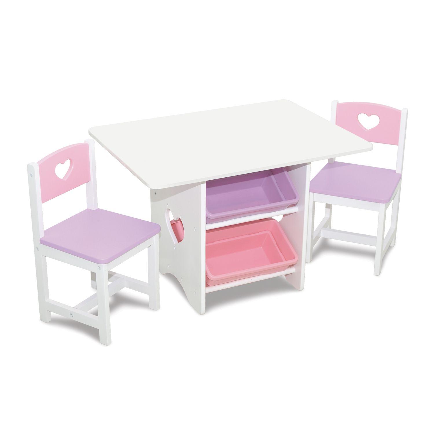 kidkraft pink table and chairs