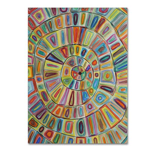 Trademark Fine Art Ma Cible Canvas Wall Art