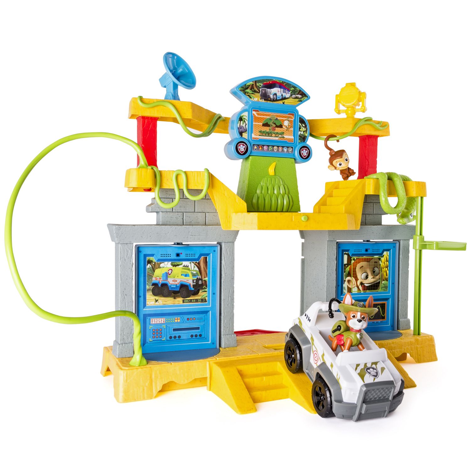 paw patrol jungle monkey temple playset