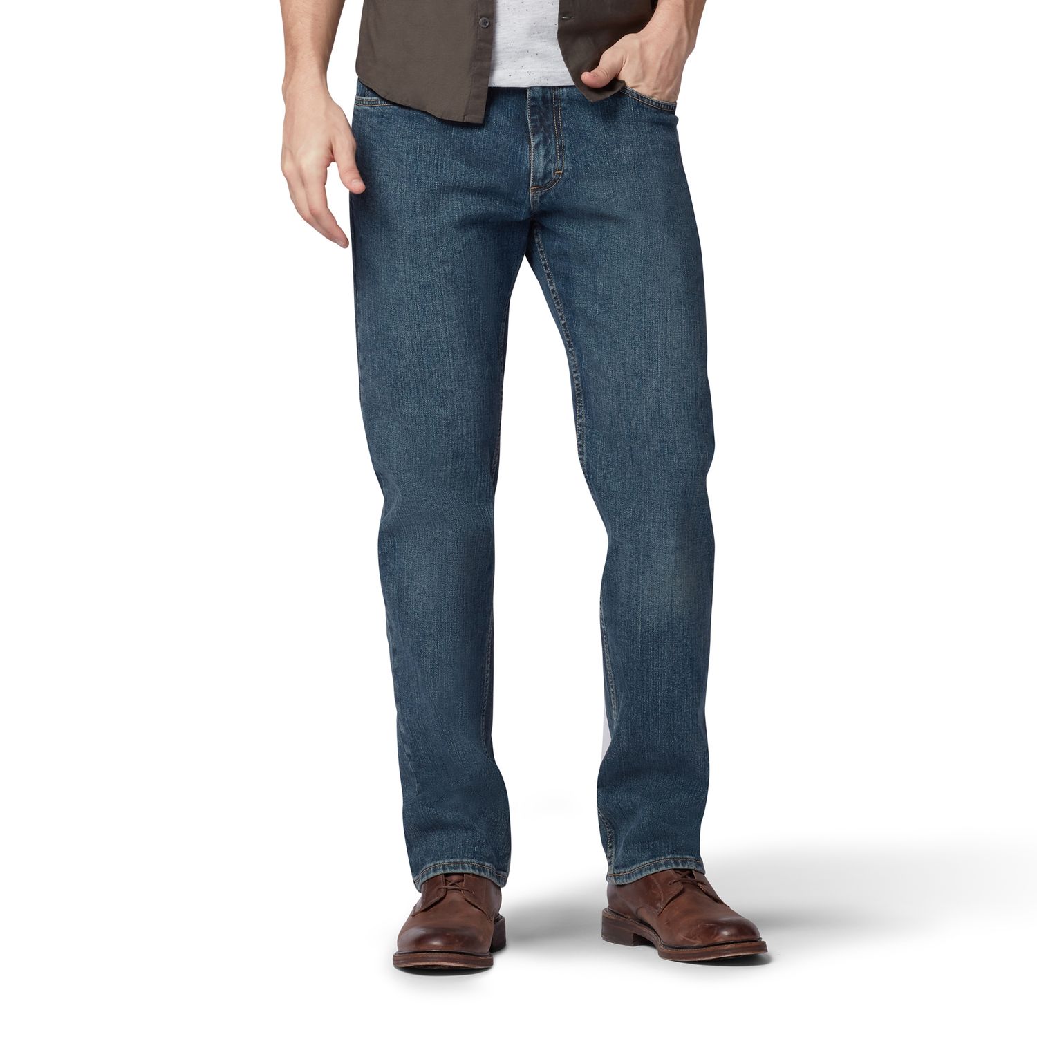 lee riders men's stretch jeans