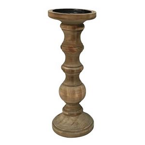 SONOMA Goods for Life™ Farmhouse Large Wood & Metal Candle Holder
