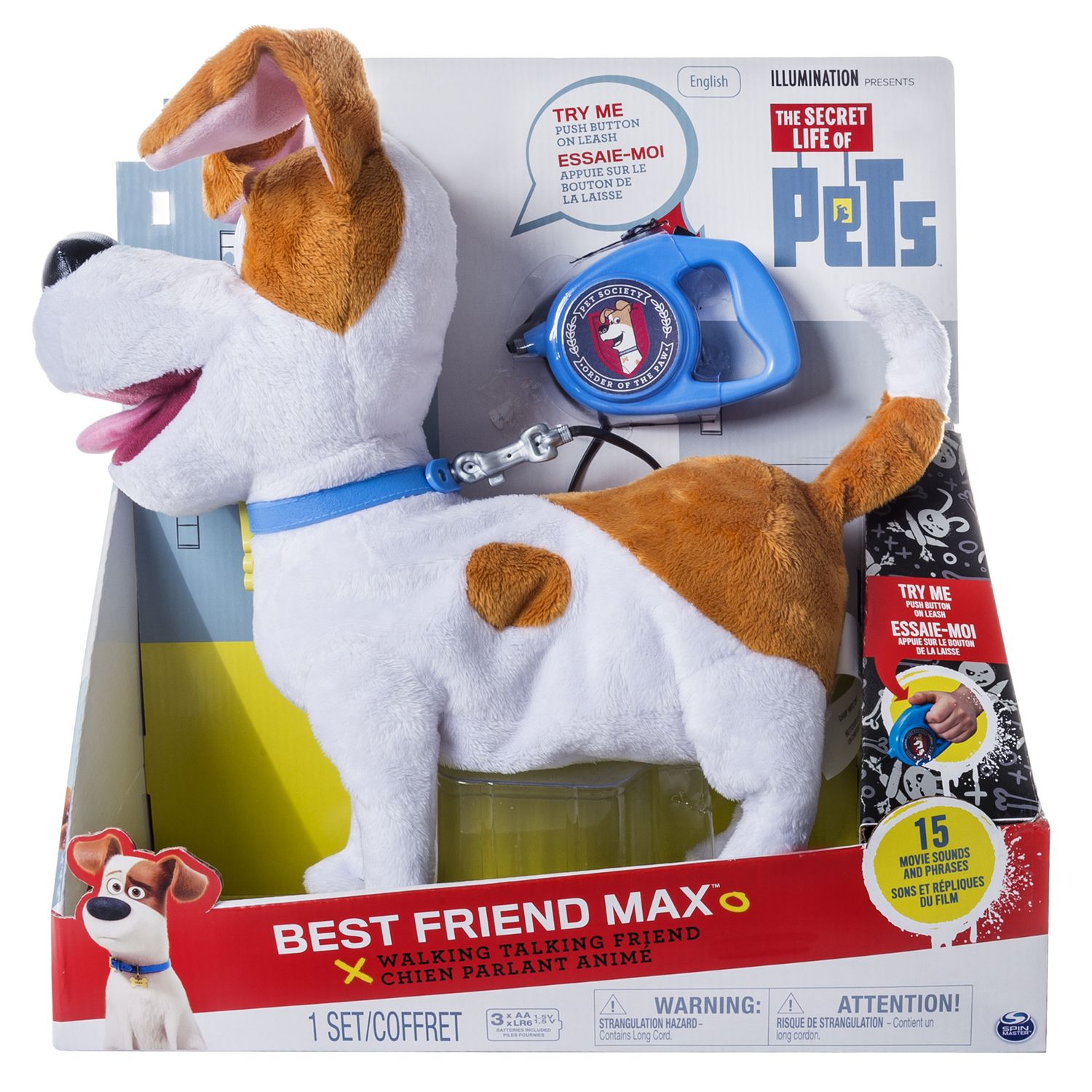 Secret Life of Pets Walking Max Plush Toy