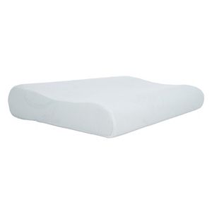 Blue Memory Foam Contour Bedroom Pillow