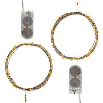 LumaBase Waterproof Mini LED String Light 2 pc Set