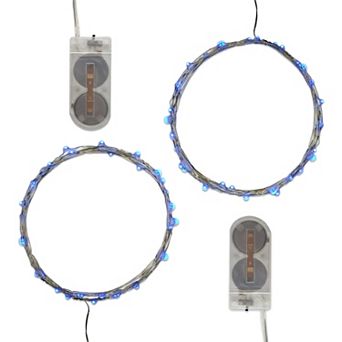 LumaBase Waterproof Mini LED String Light 2 pc Set