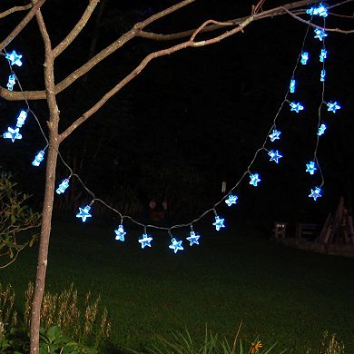 LumaBase Solar Star String Light Set