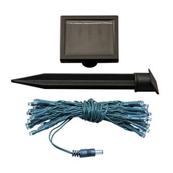 LumaBase White Solar String Light 50-Light Set