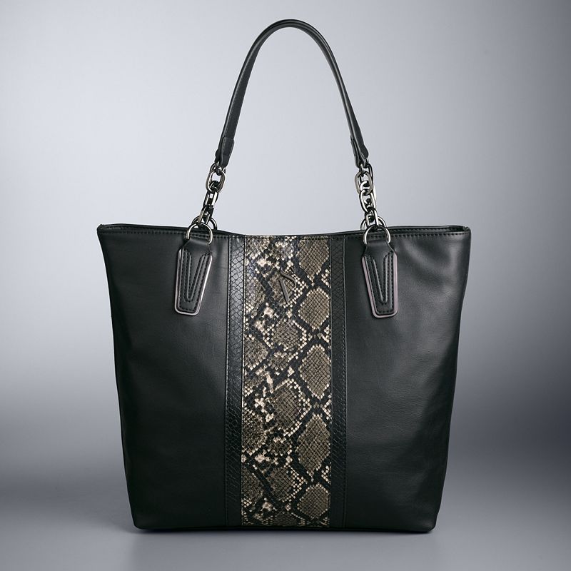 Simply Vera Vera Wang Catherine Tote, Black