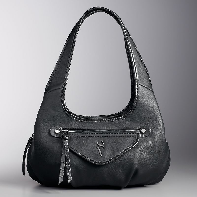 Simply Vera Vera Wang Sidekick Satchel, Grey