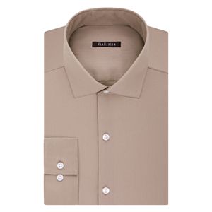 Men's Van Heusen Slim-Fit Lux Sateen No-Iron Dress Shirt