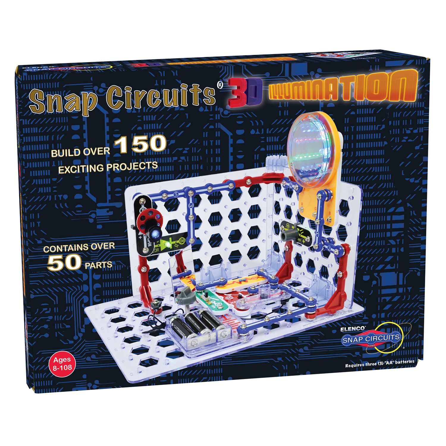 elenco snap circuits lights